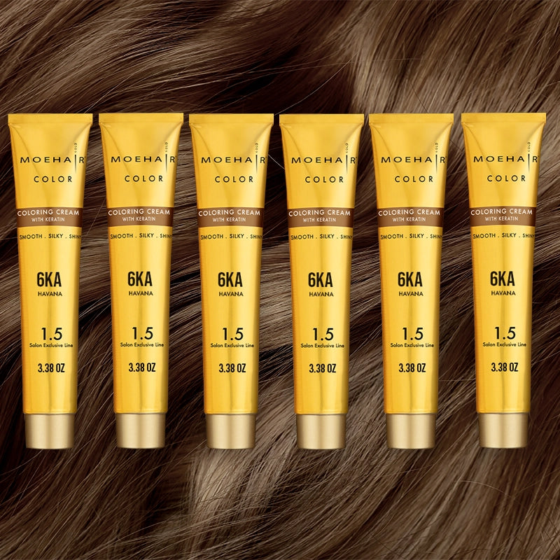 Pack of 6 - 6KA Havana Hair Color