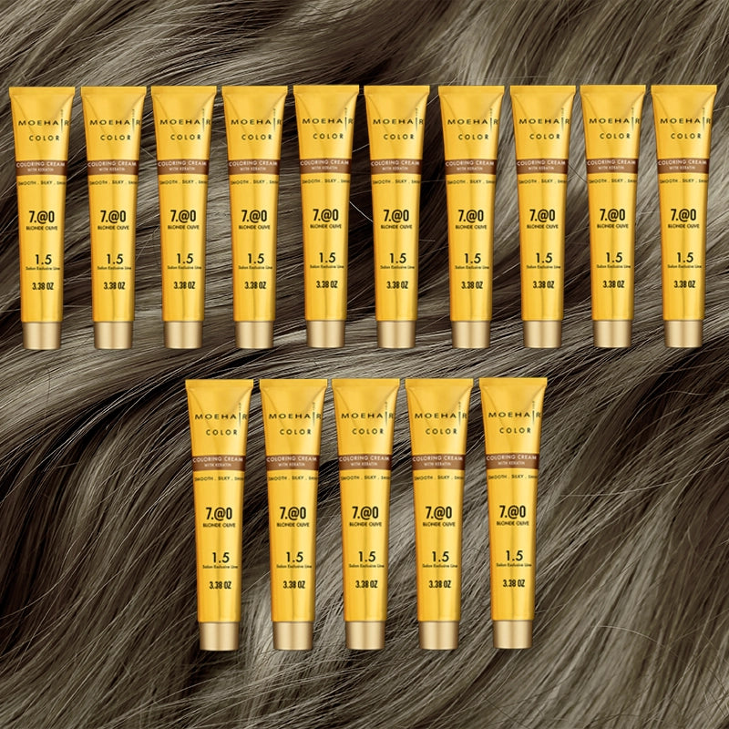 Pack of 15 - 7.@0 Blonde Olive Hair Color
