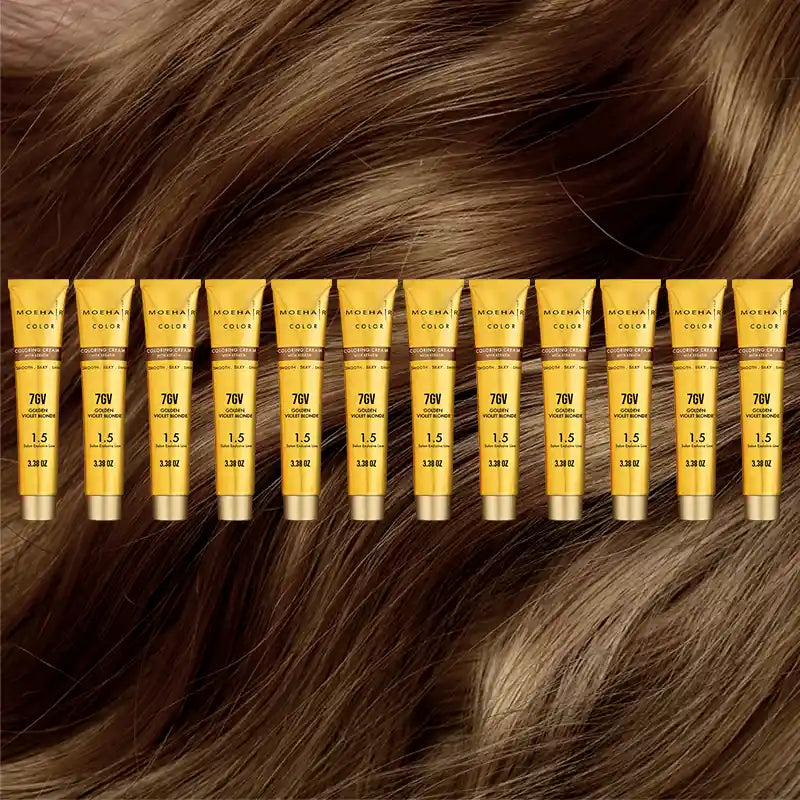 Pack of 12 - 7GV Golden Violet Blonde Hair Color
