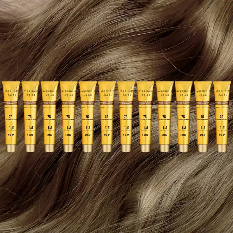 Pack of 12 - 7G Golden Blonde Hair Color