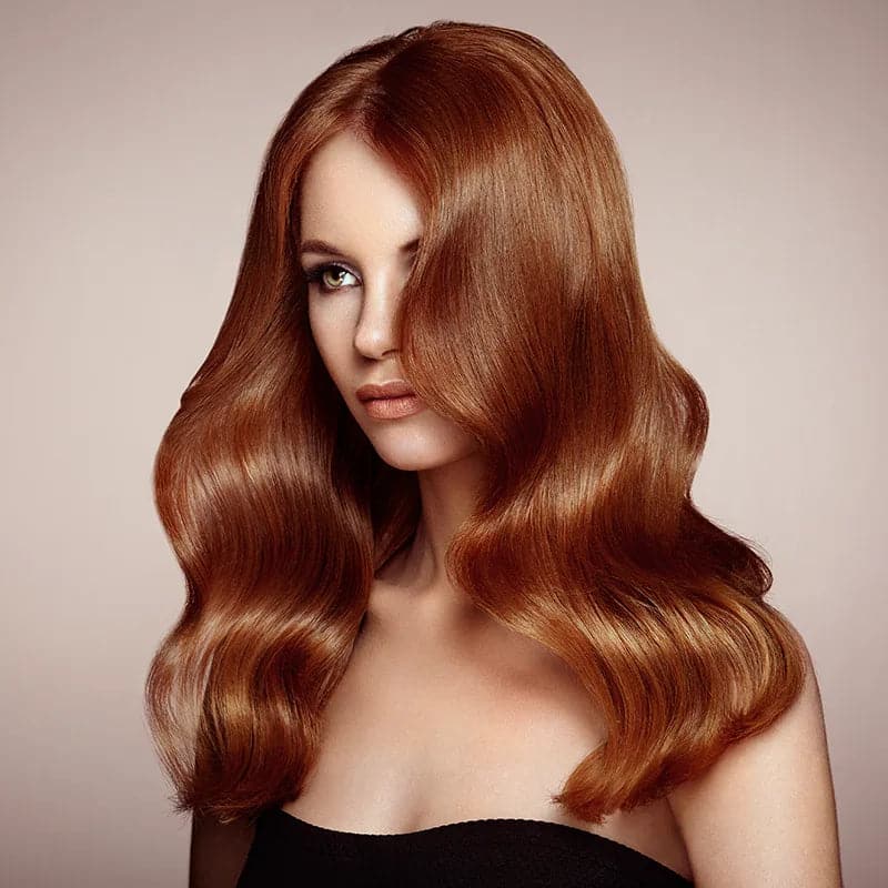 7KO Light Intense Copper Blonde Hair Color