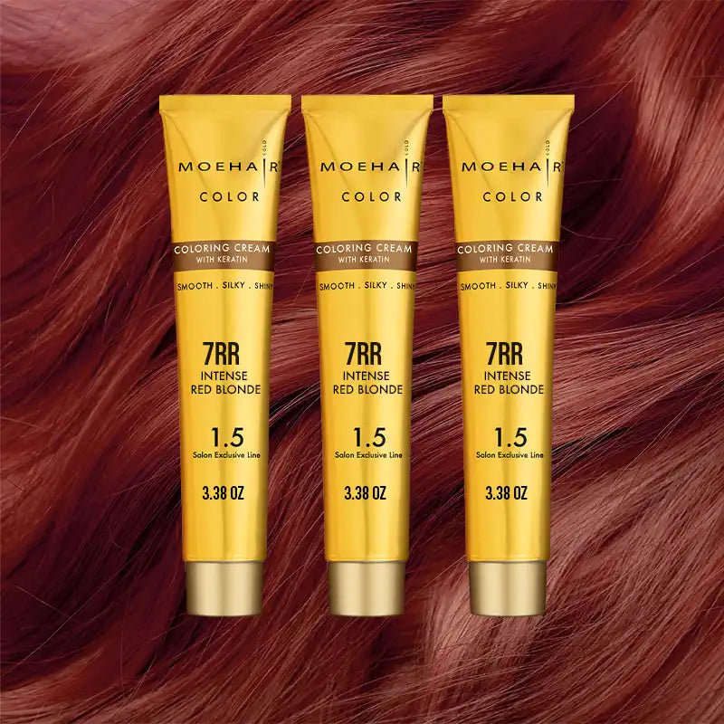 Pack of 3 -7RR Intense Red Blonde Hair Color