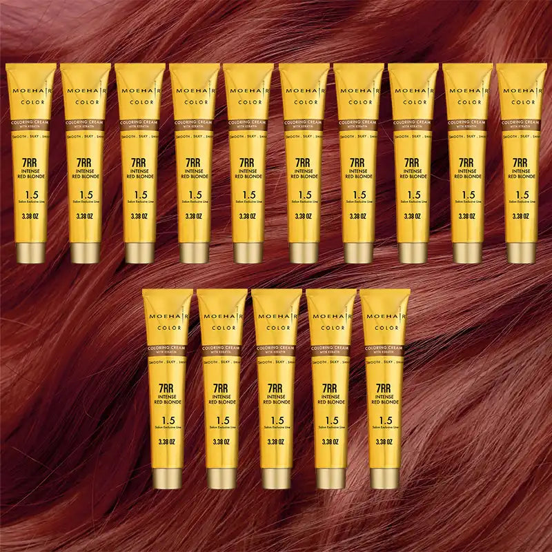 Pack of 15 - 7RR Intense Red Blonde Hair Color
