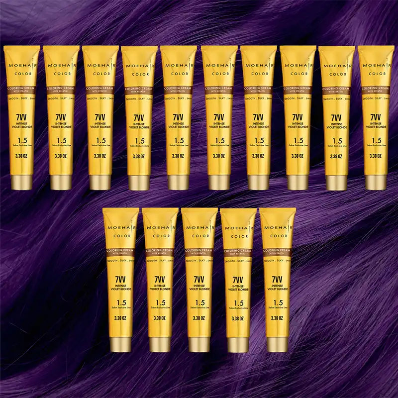 Pack of 15 - 7VV Intense Violet Blonde Hair Color
