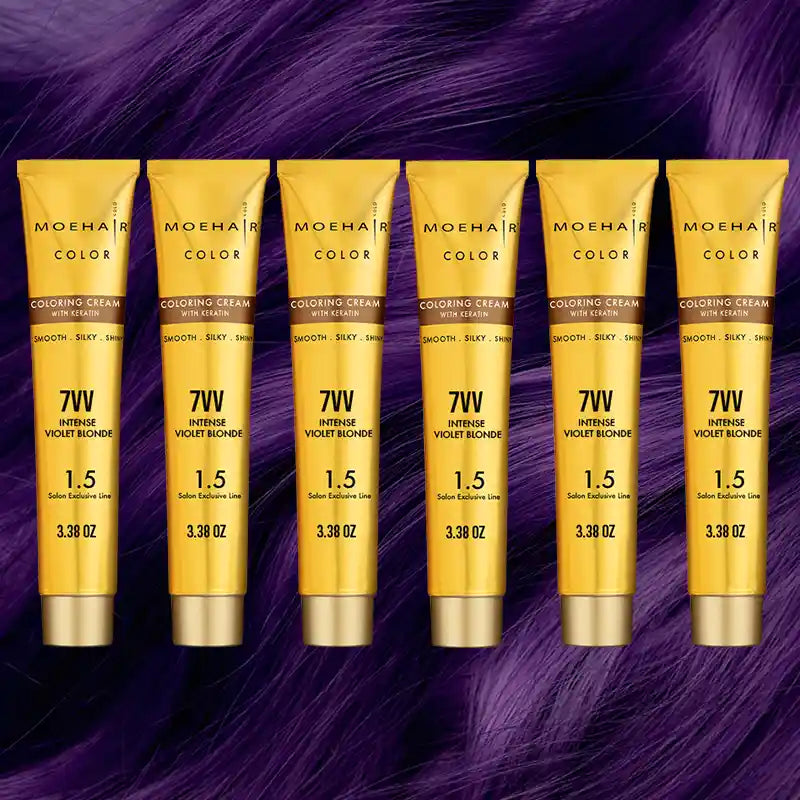 Pack of 6 - 7VV Intense Violet Blonde Hair Color