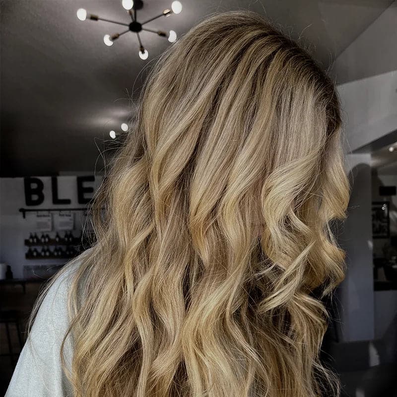 8G Light Golden Blonde Hair Color