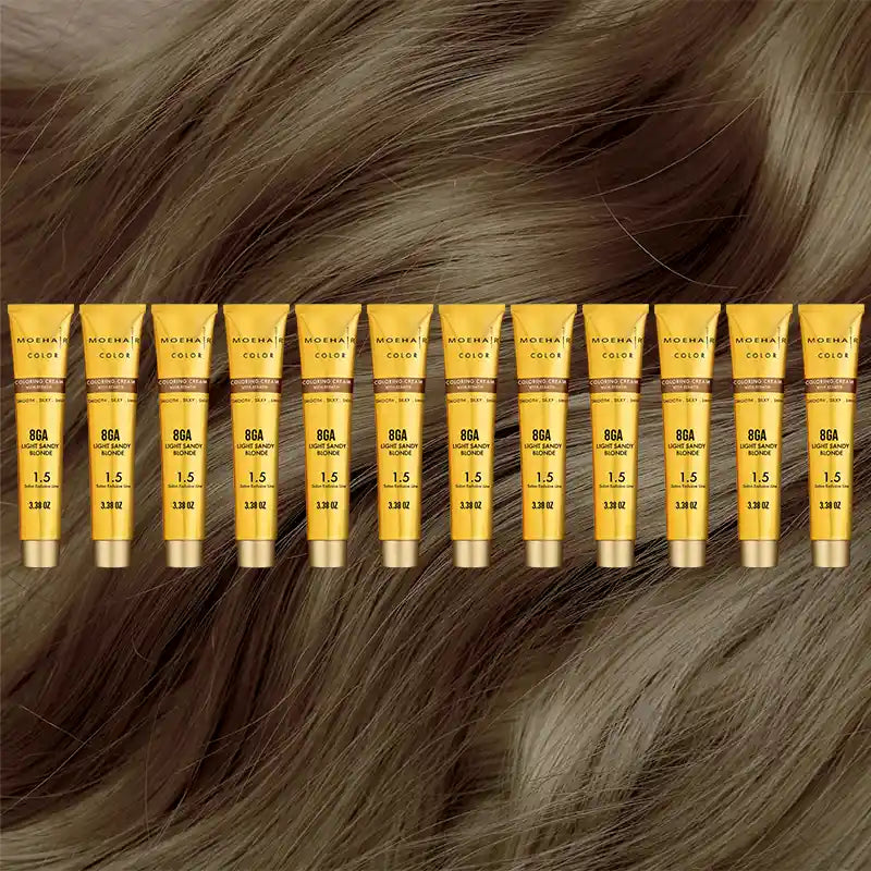 Pack of 12 - 8GA Light Sandy Blonde Hair Color