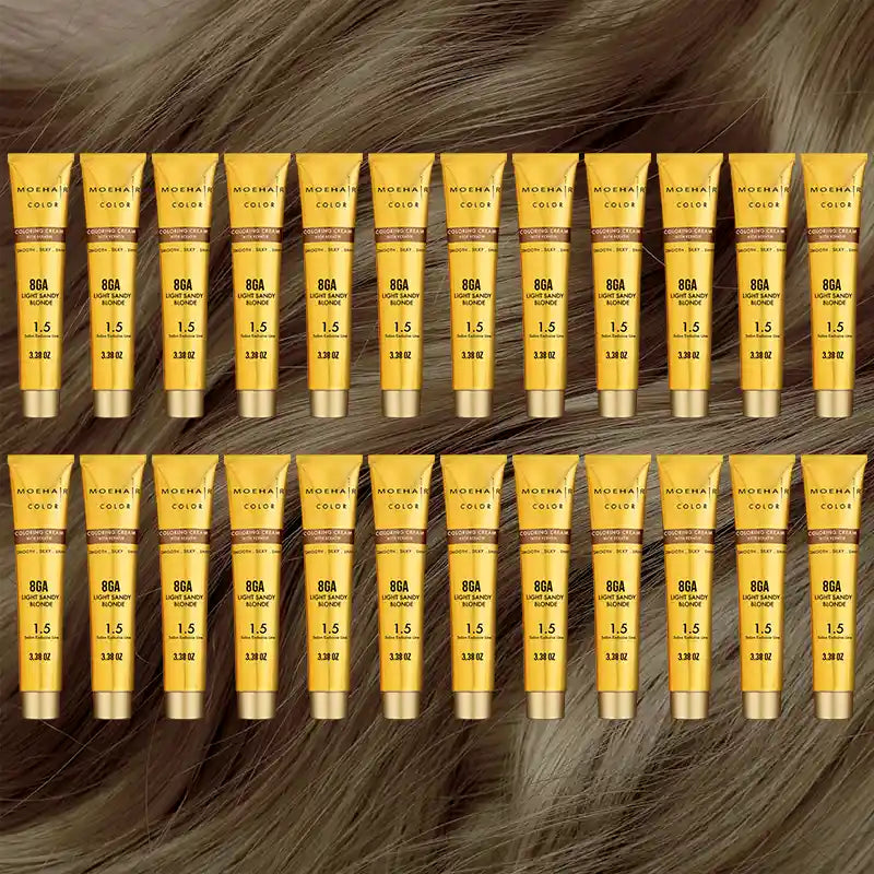 Pack of 24 - 8GA Light Sandy Blonde Hair Color