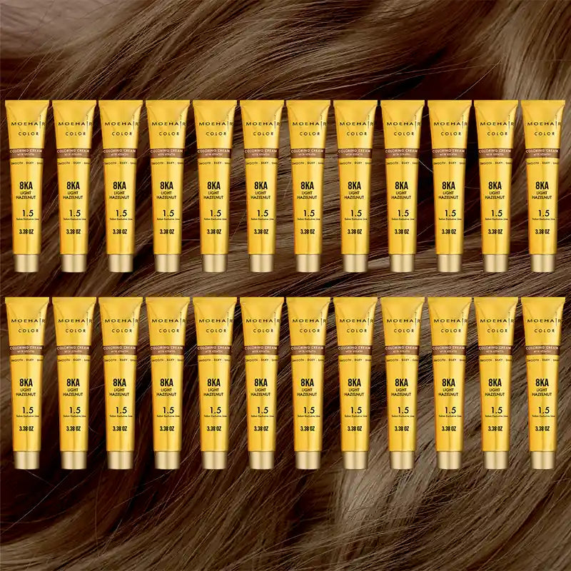 Pack of 24 - 8KA Light Hazelnut Hair Color