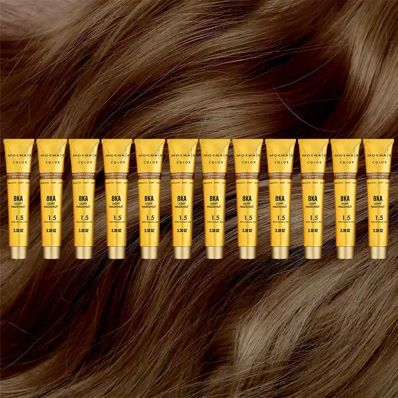 Pack of 12 - 8KA Light Hazelnut Hair Color