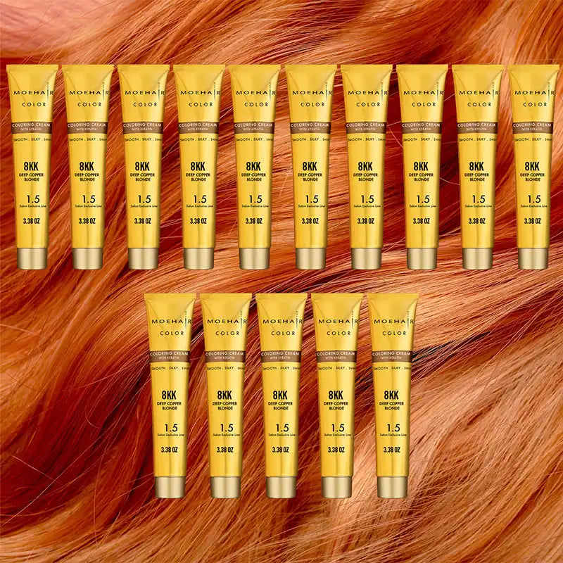 Pack of 15 - 8KK Deep Copper Blonde Hair Color
