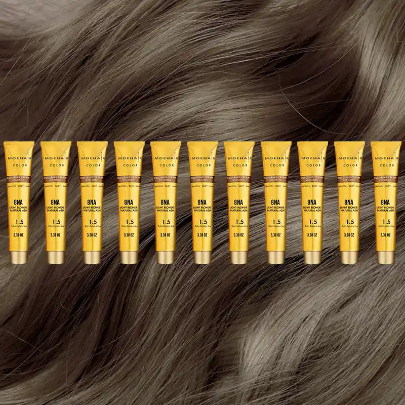 Pack of 12 - 8NA Light Blonde Natural Ash Hair Color