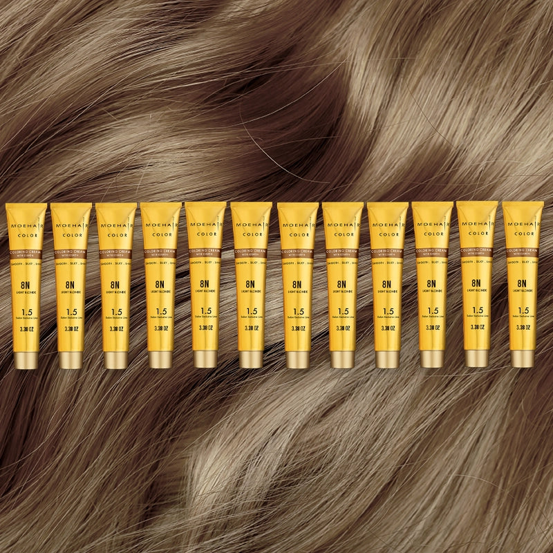 Pack of 12 - 8N Light Blonde Hair Color