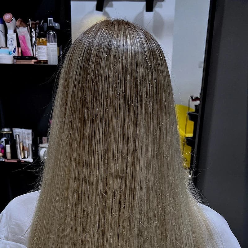 9.@0 Very Light Olive Blonde Hair Color