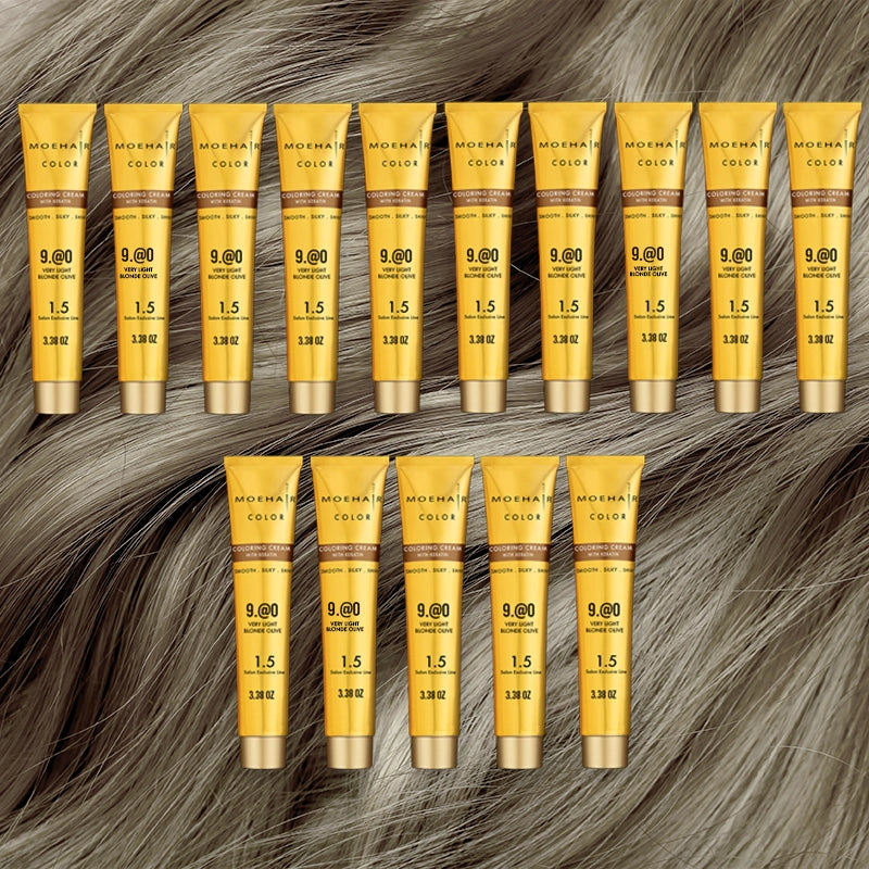 Pack of 15 - 9.@0 Very Light Olive Blonde Hair Color