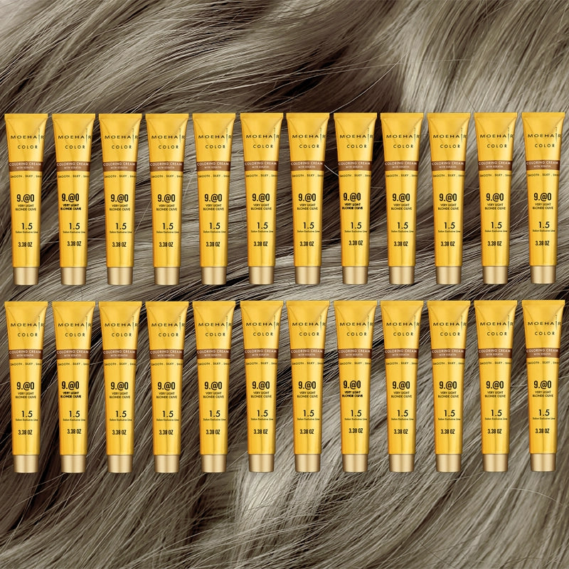 Pack of 24 - 9.@0 Very Light Olive Blonde Hair Color