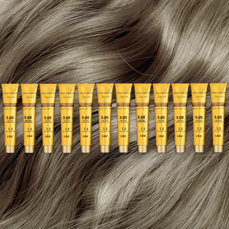 Pack of 12 - 9.@0 Very Light Olive Blonde Hair Color