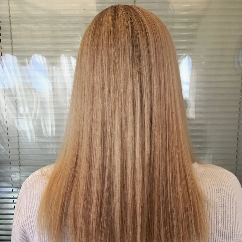 9KG Very Light Copper Golden Blonde Hair Color