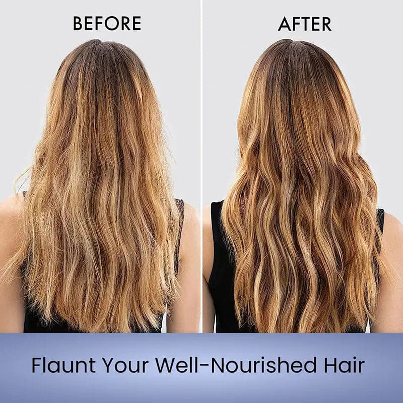 Before and after image of the product 