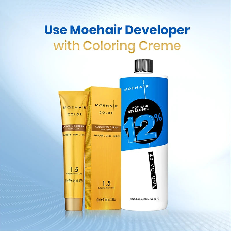 Moehair 12%, 40 Volume Hair Color Developer