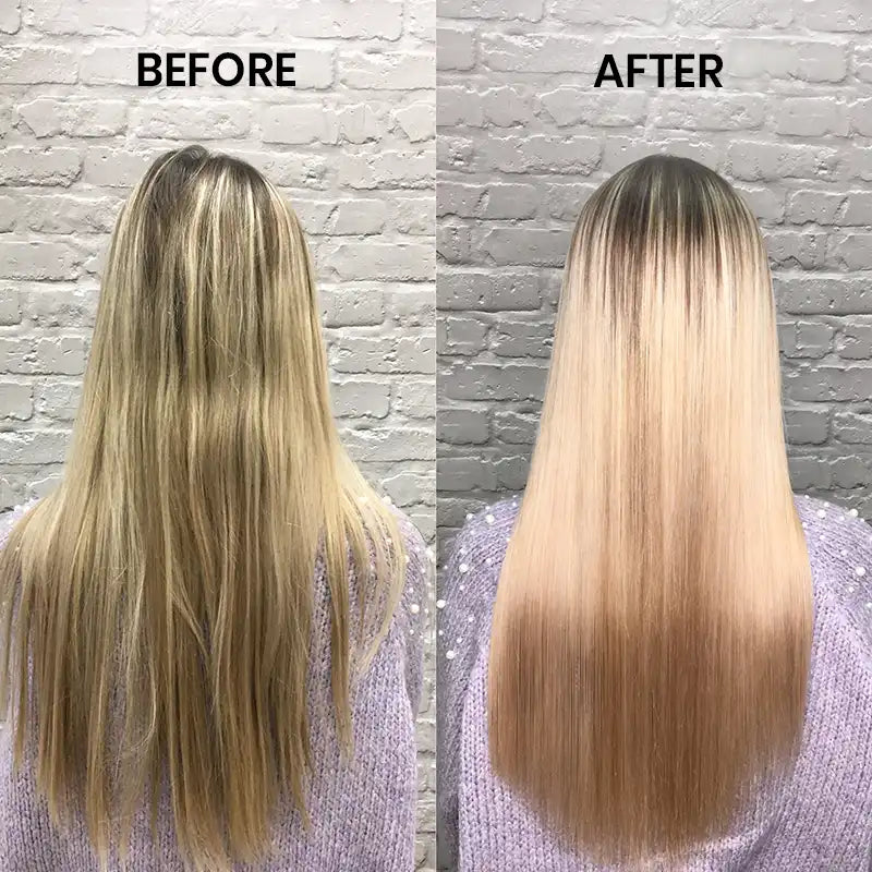 Color Alive Shampoo & Conditioner Combo Before And After Use