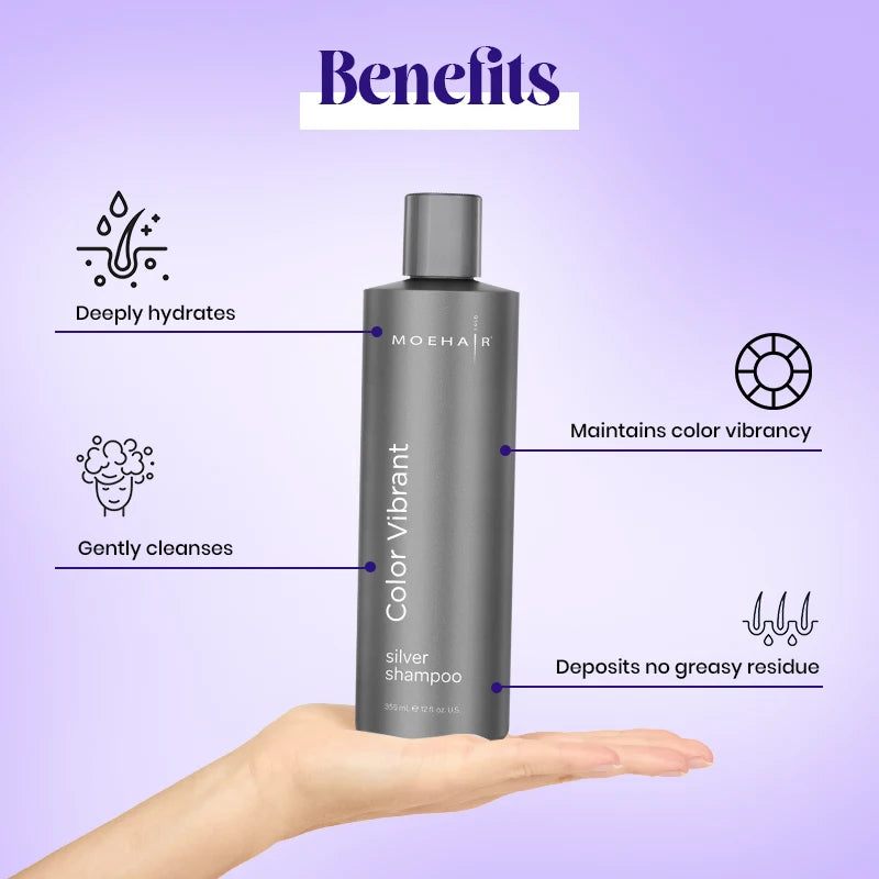 Moehair Color Vibrant Silver Shampoo