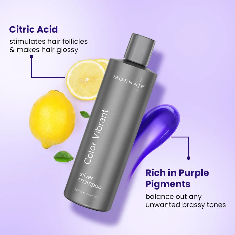 Moehair Color Vibrant Silver Shampoo