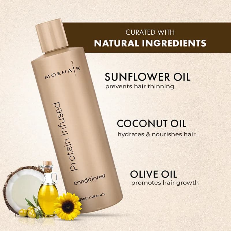 Ingredients present in protein infused conditioner 