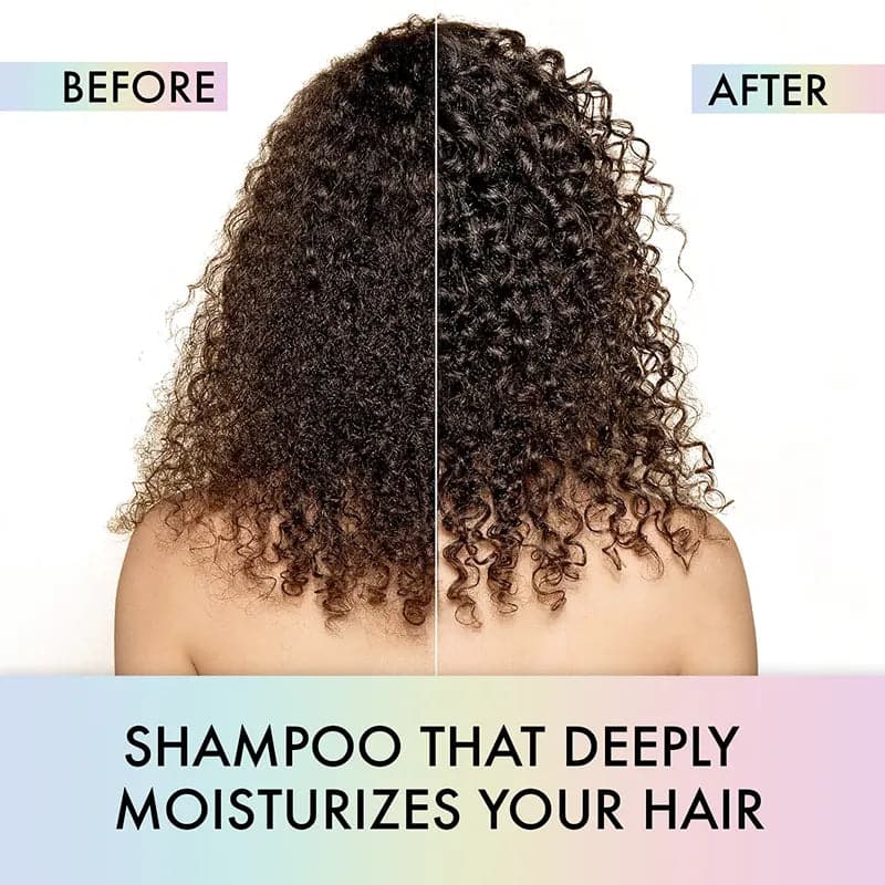 HI-Vibes Shampoo, Conditioner & Serum Trio Pack Before And After Use