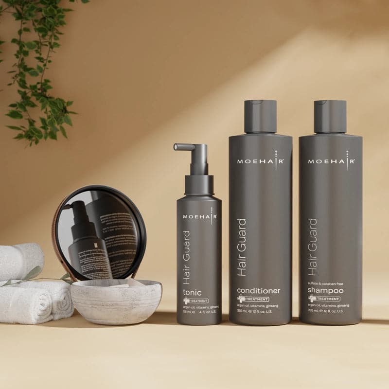 Hair Guard Shampoo, Conditioner with Tonic - TrioPack