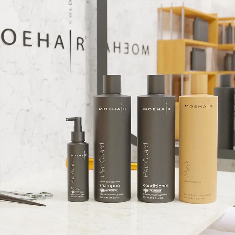 Pack of Hair Guard Shampoo and Conditioner with Tonic & Hair Mask