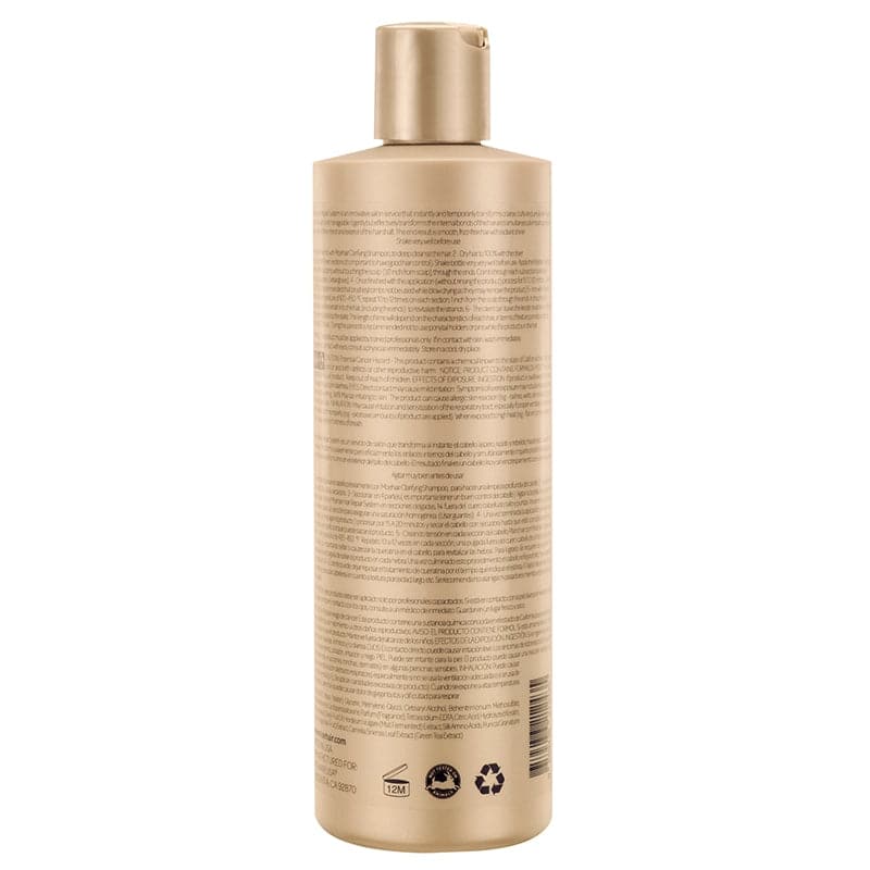 Moehair hair repair system back images 