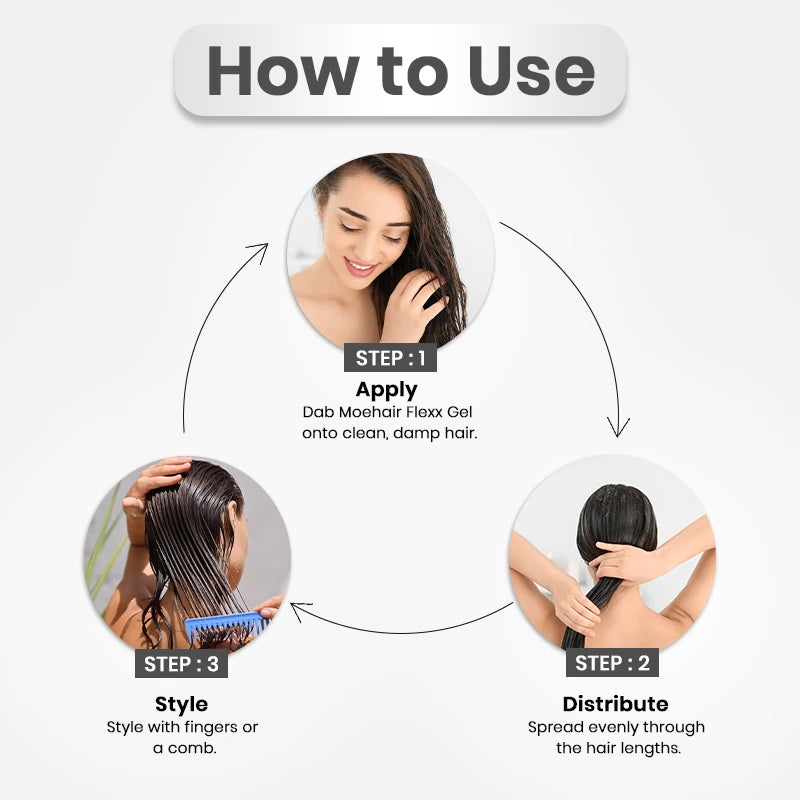 Hair Gel - How to Use