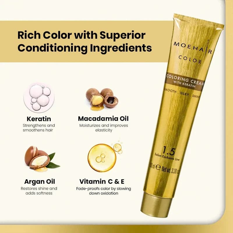 Ingredients used in5NN Light Brown Intense Hair Color
