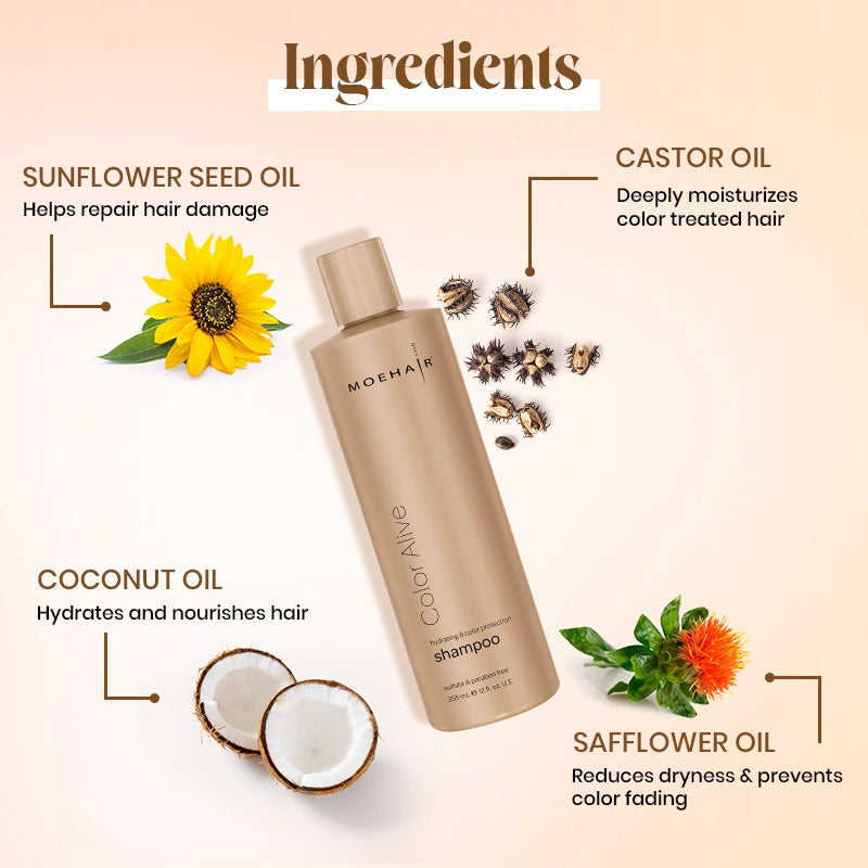 Color Safe Shampoo - Ingredients 