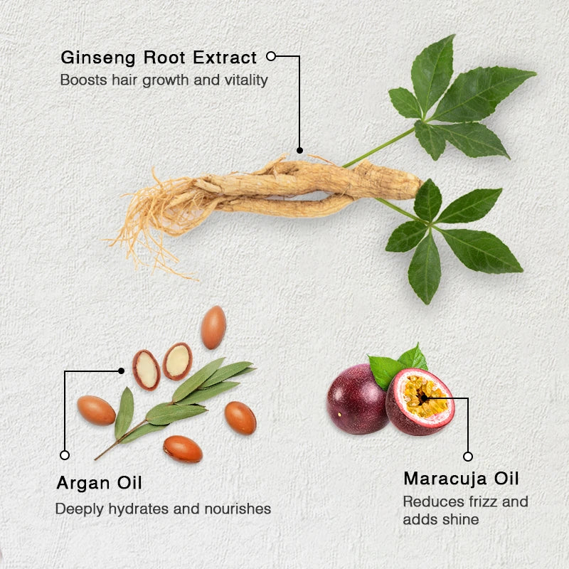 Pack of Hair Guard Shampoo & Conditioner with Hi-Vibes Serum