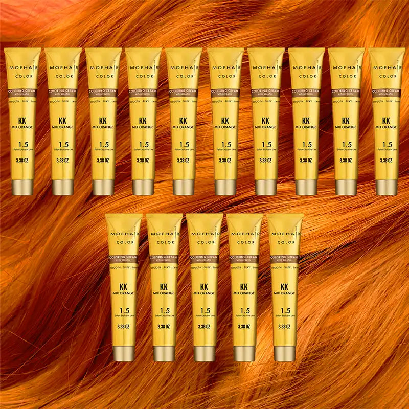 Pack of 15 - KK Mix Orange Hair Color
