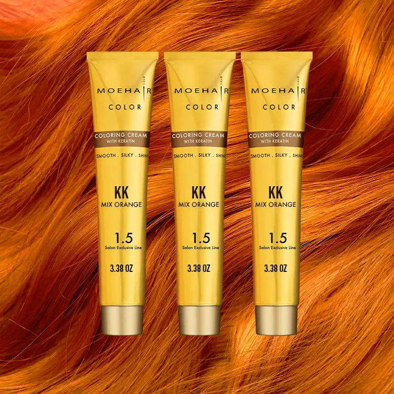 Pack of 3 - KK Mix Orange Hair Color