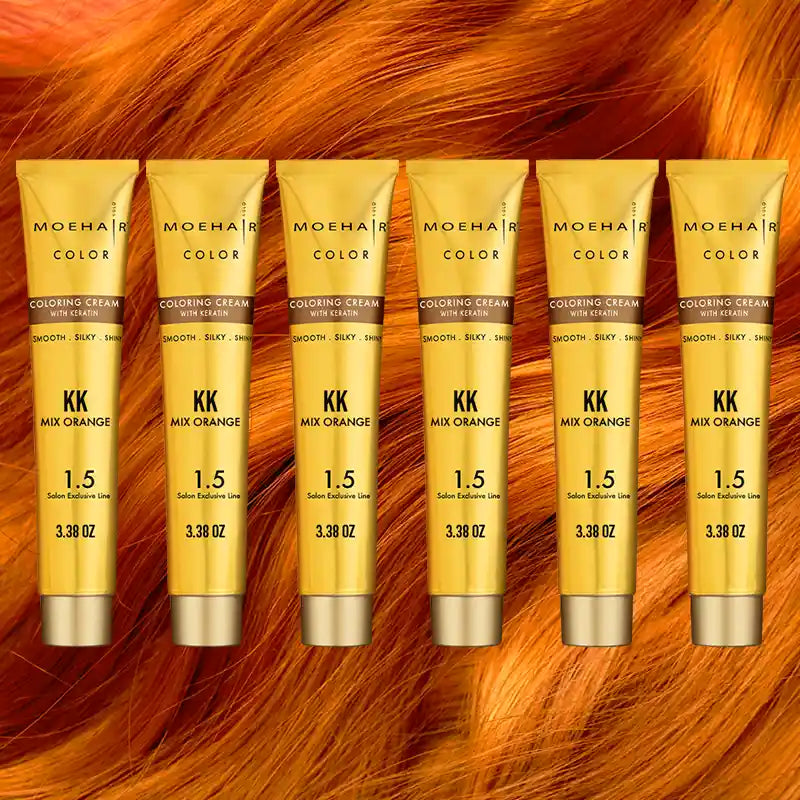 Pack of 6 - KK Mix Orange Hair Color
