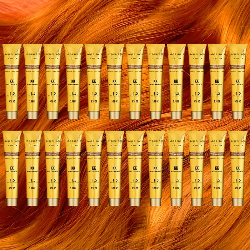 Pack of 24 - KK Mix Orange Hair Color