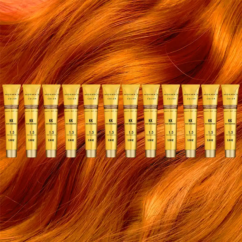 Pack of 12 - KK Mix Orange Hair Color