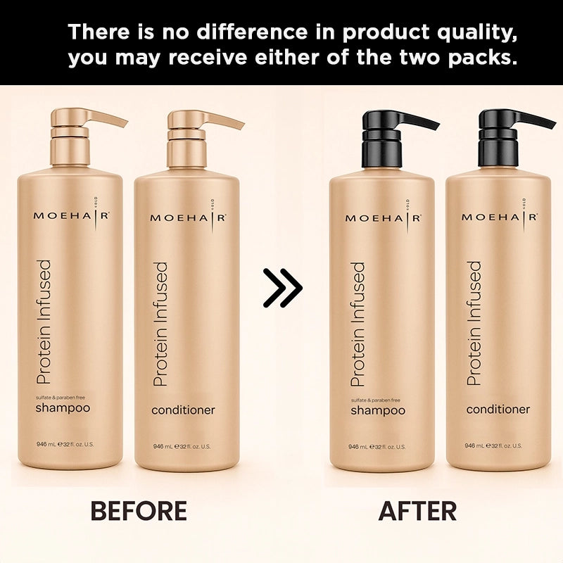 Protein Infused Shampoo and Conditioner Combo
