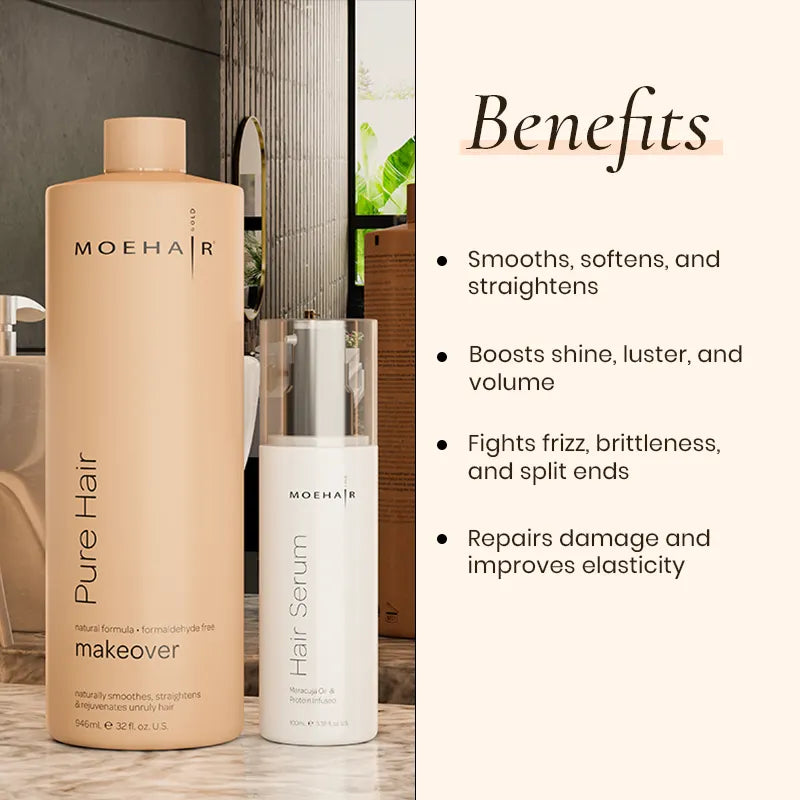 Pure Hair Makeover and Hair Serum | Benefits