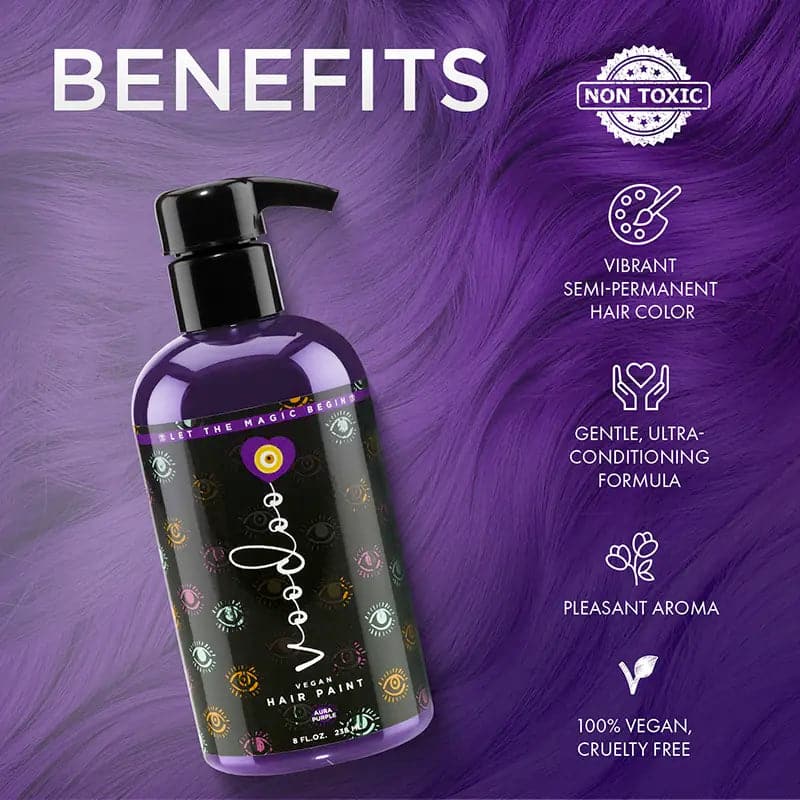 Benefits of purple hair dye 