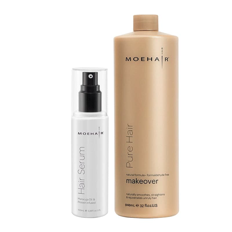 Pure Hair Makeover and Hair Serum Combo
