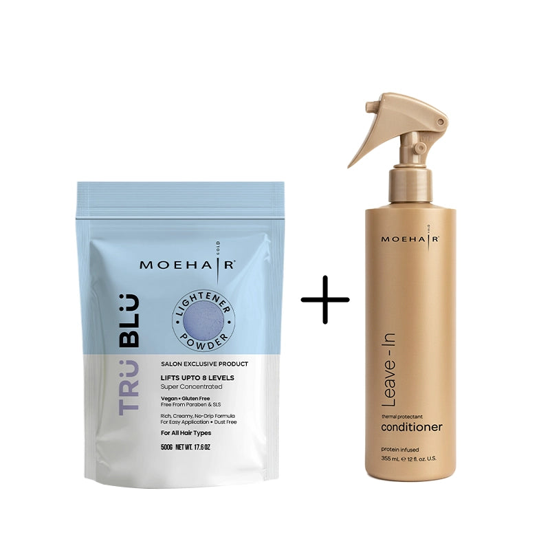 Moehair Tru Blu High Lift Lightener and Leave-In Conditoner 12oz