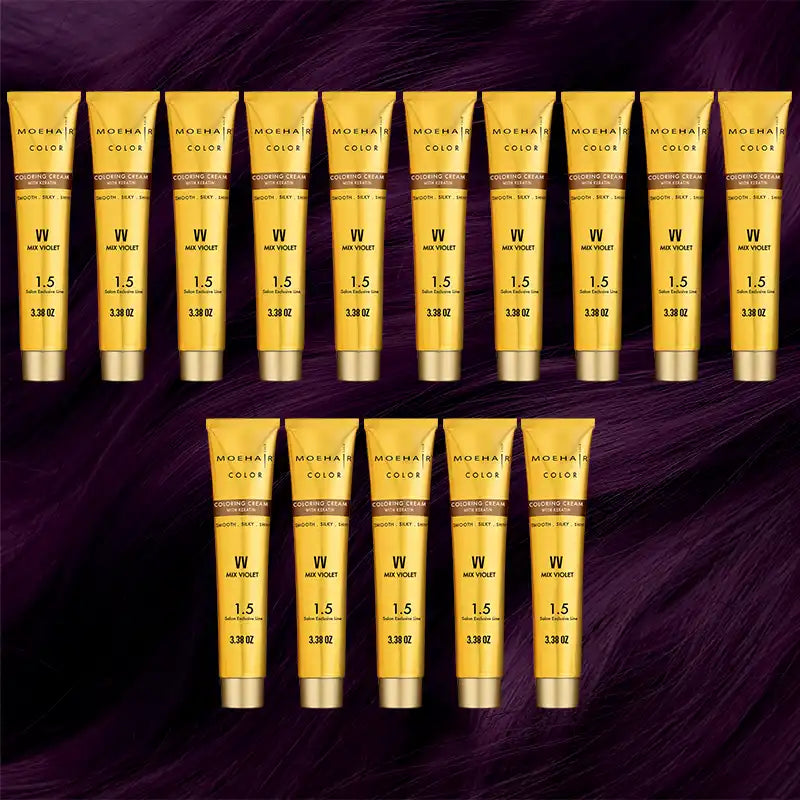 Pack of 15 - VV Mix Violet Hair Color   