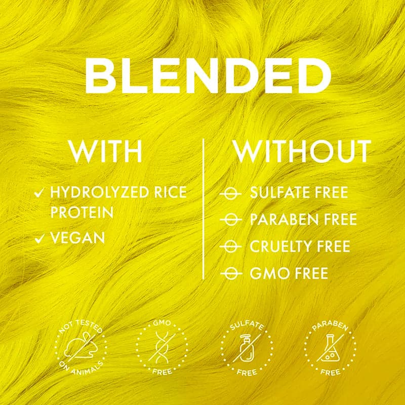 Ingredients used in yellow hair dye 