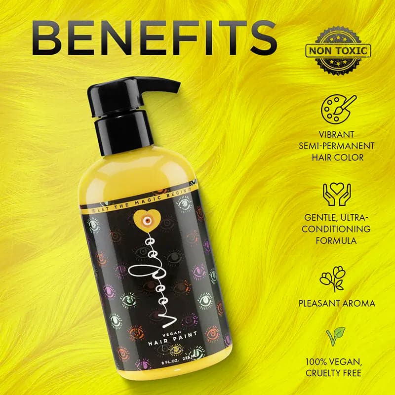 Benefits of vegan hair dye 