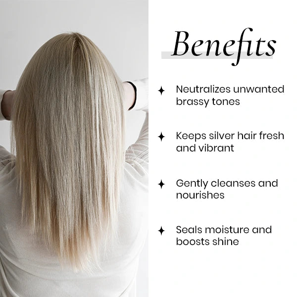 Benefits of Color Infuse Silver and Color Alive Shampoo Combo